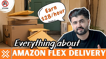 Step-by-Step Amazon Flex Delivery Tutorial (Earn $28/hour!) | Best side gig