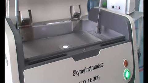 Rohs XRF analyzer EDX1800B Skyray Instrument