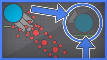 NEW "MANAGER" TANK - TROLLING! Diep.io Game - INVISIBLE "OVERLORD" (Best tank)
