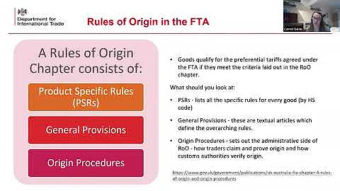 Rules of Origin: Maximising Low Tariff Rates with the FTA Webinar