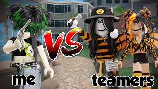 Spoonjune vs Teamers.. (Murder mystery 2)