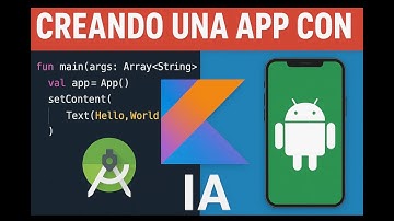 Crear app android con IA