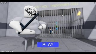 🔒 TROLL BARRY'S PRISON RUN! (Obby) #scaryobby #roblox