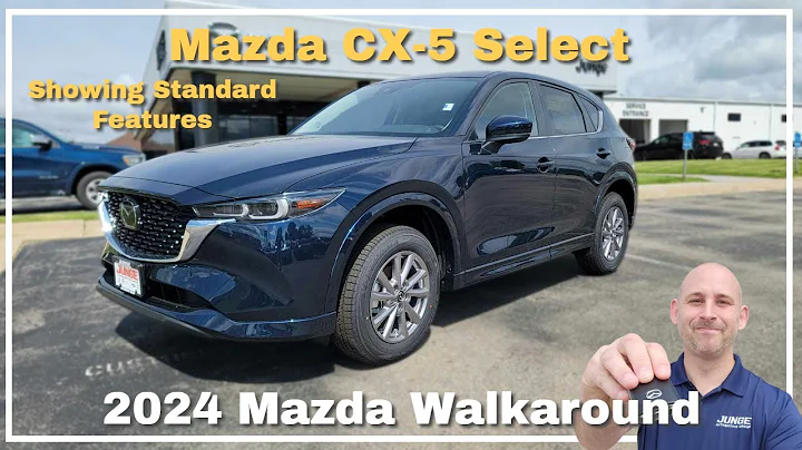 2024 Mazda CX-5 Select Standard Features Walkaround Review