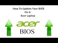 How To Update Your BIOS On A Acer Laptop