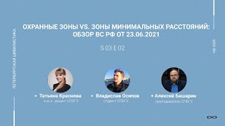 «Шоу 40+» #3.02. Охранные зоны vs. зоны минимальных расстояний: Обзор ВС РФ