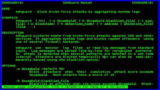 How To install SSHGuard On Centos 7.3