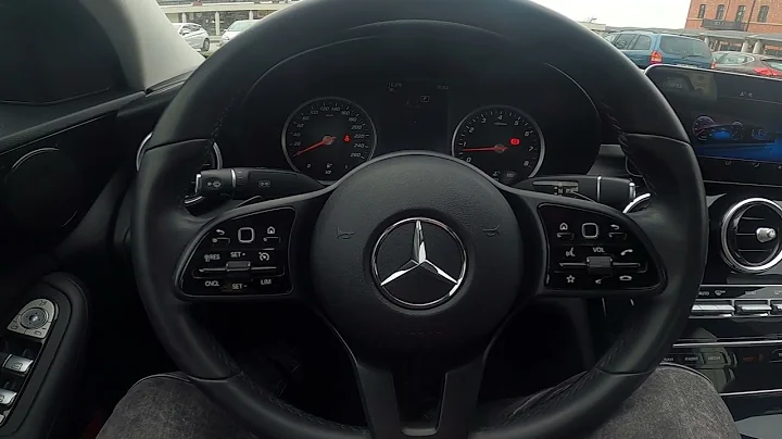 How to Check Engine Oil Level on Speedometer Display in Mercedes C Class W205 ( 2013 - now )