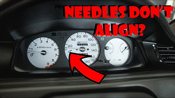 How To Calibrate The Needles On A Cluster | Eg Civic B16