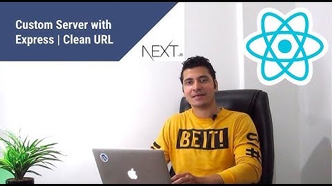 #9 Next js Clean Url | Next js custom server | next js custom routes | next.js express server
