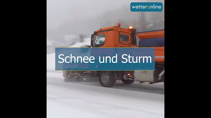 Schnee und Sturm (06.03.2020)