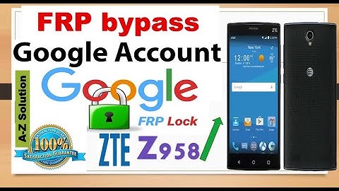 ZTE  812 bypass google account. methode step by step. android 5.1.1