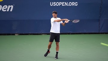 Roger Federer Practicing at US OPEN 2019 (2)