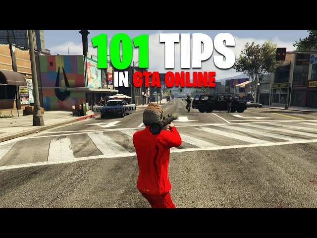 Ultimate GTA Online Tips: Master the Game with 101 Expert