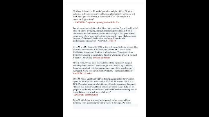 NBME CBSE ACTUAL EXAM 200 QUESTIONS AND ANSWERS LATEST USMLE STEP 1 MEDICAL EXAMINATION LATEST UPDAT