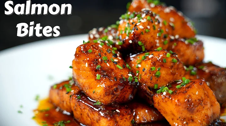 Honey Garlic Salmon Bites In Under 30 Minutes
