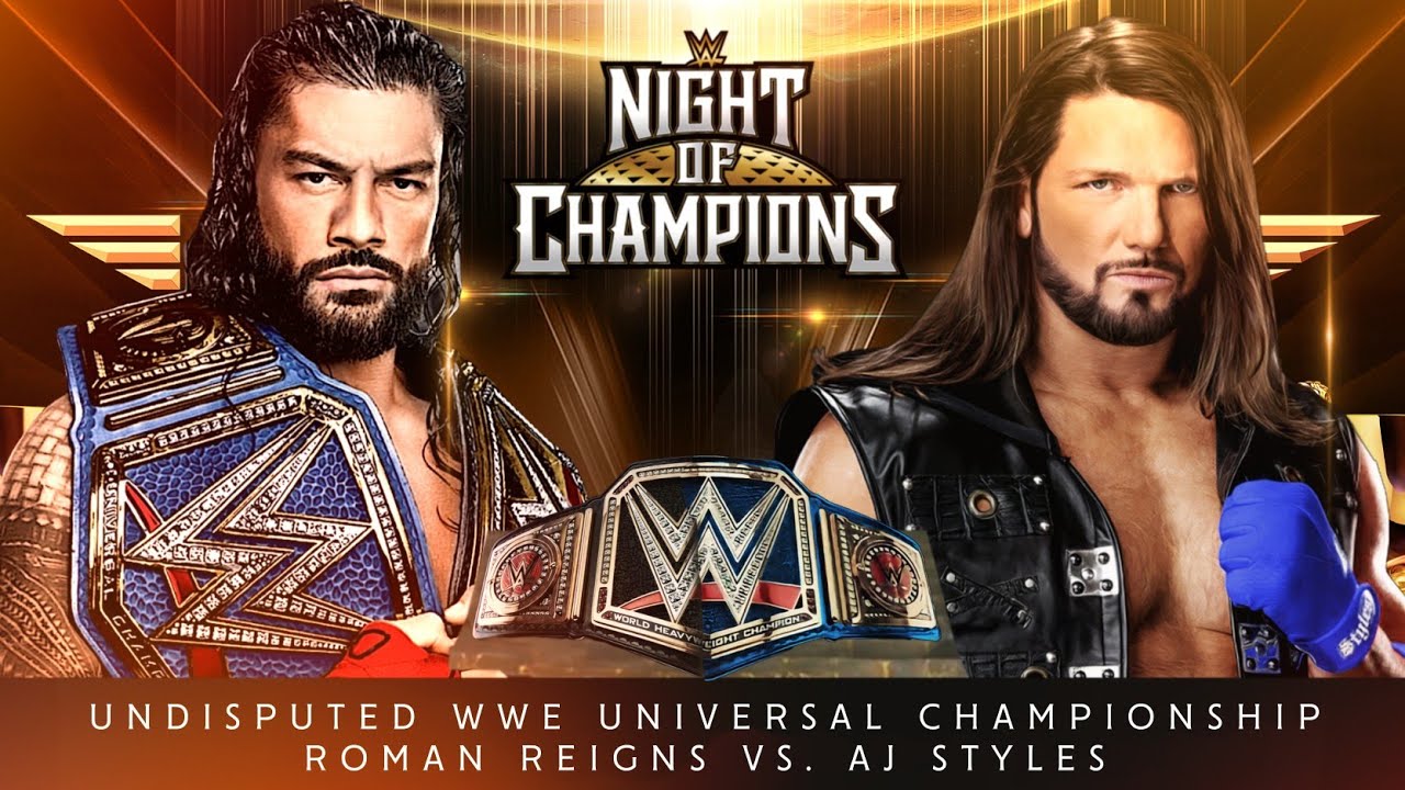 WWE Night Of Champions 2023 Early Match Card Predictions YouTube