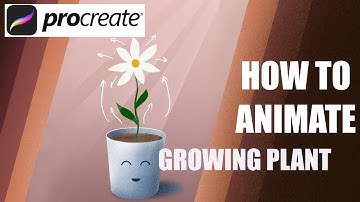 Growing plant | Procreate Animation | How to animate