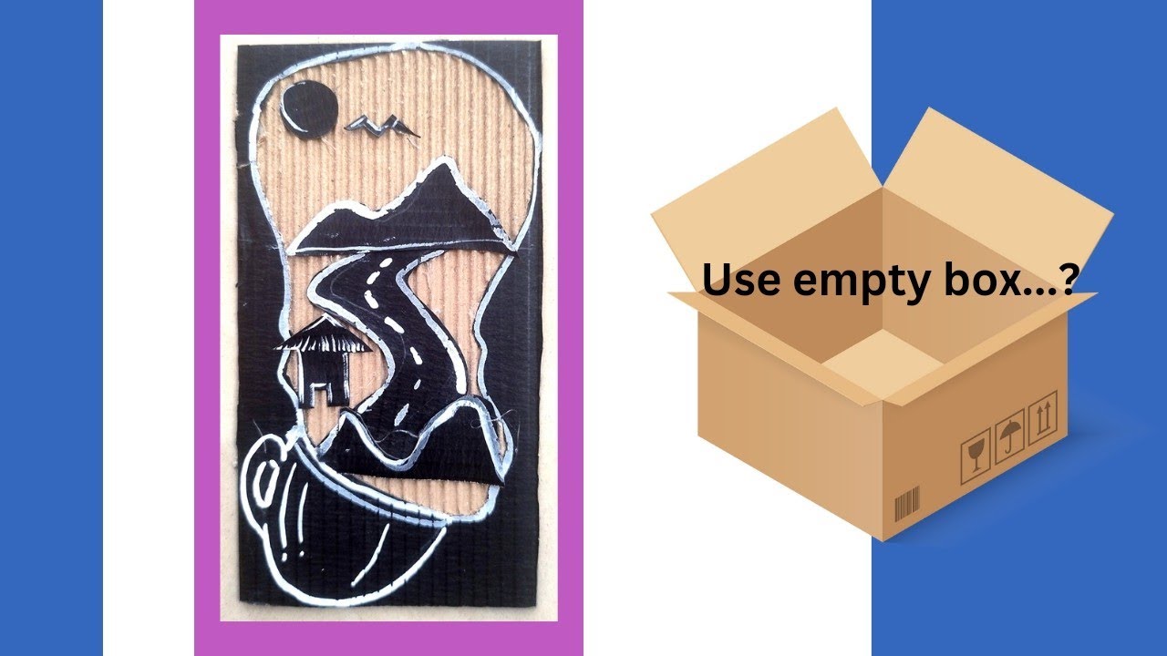 watch 2 Easy ideas + cardboard and paper DIY Craft/ School hacks - YouTube