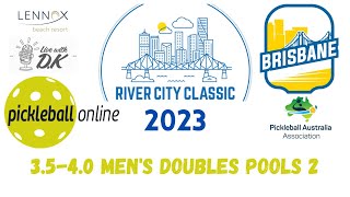 River City Classic 3.5-4.0 Men’s Doubles Pools 2