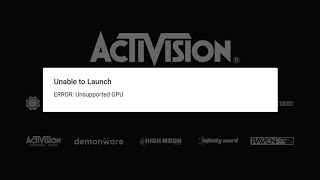 how to fix call of duty warzone mobile unsupported gpu | unable to launch ERROR: unsupported gpu cod