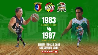 BATCH 1983 BACOLOR RESORT VS BATCH 1987 GIANT SLAYERS | GNC ALUMNI LEAGUE 2025