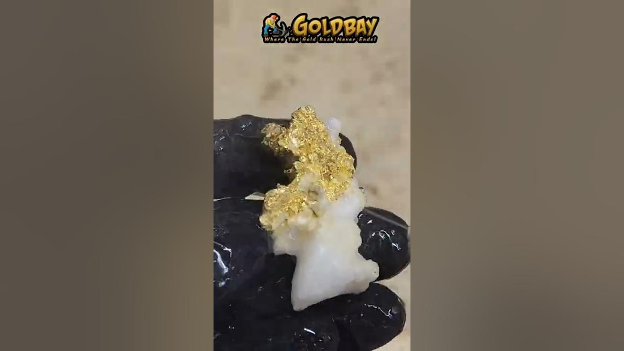 how to remove quartz rock from gold part 3 YouTube