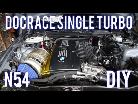 BMW 335i Single Turbo Install DIY!