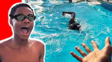 Saving @MapsThosago from DROWNING! | Reggie Mohlabi Vlogs