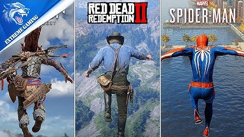 Jumping From the Highest Points in 5 Different Games