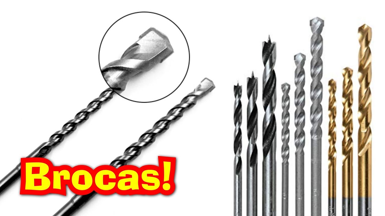 Diferencia entre Broca para concreto y broca para Metal / Madera / concreto  