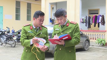 Phóng sự Công an huyện Thanh Sơn làm tốt công tác bảo vệ tết Nguyên đán 2018