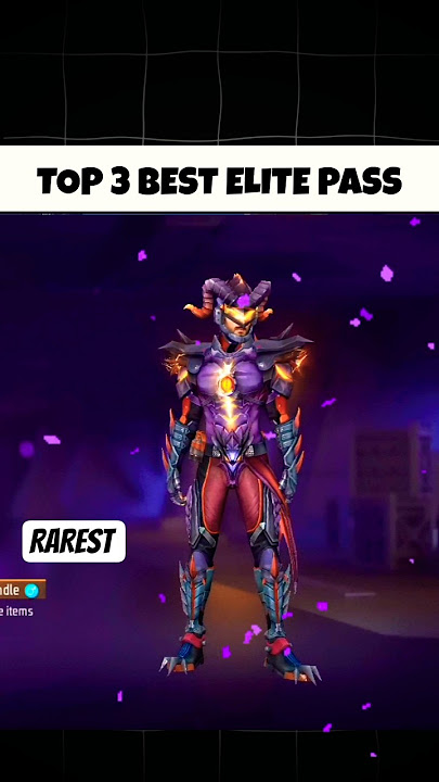 Top 3 Rarest Elite Pass Bundles