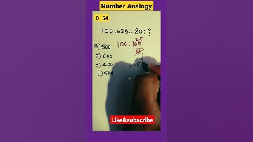Q. 54 Number Analogy |Reasoning Tricks in telugu|NTSE, group-4, SSC, RRB, NMMS| #tspsc #ssc
