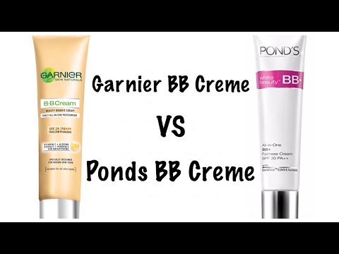 In this video, I've compared Ponds BB Cream and Garnier BB Cream in respect of pricing, packaging, c. 