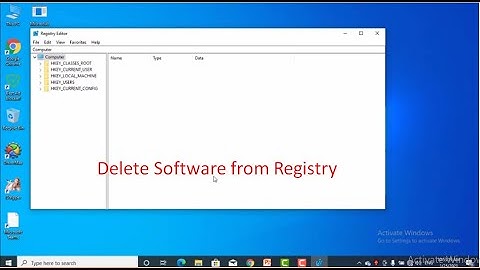 ICT Class 9 10 How to  Install Uninstall and Completely delete software from windows 10 7 8