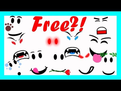 2019 How To Get Free Faces On Roblox Youtube - 2019 how to get free faces on roblox working