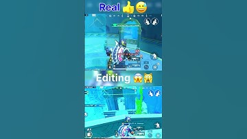 Real vs editing difference 🥶#pubgmobile #bgmi #shorts #youtube