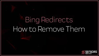 Remove Bing Redirect Virus MAC (Updated)