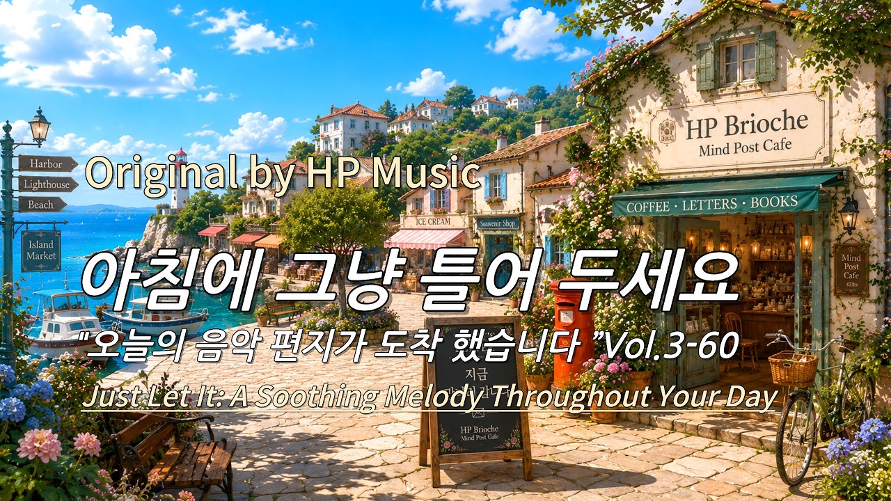 아침에 그냥 틀어 놓으세요🎧마음이 편안해지는 감미로운 음악 편지 /Just Let It Playlist 3-60🎵