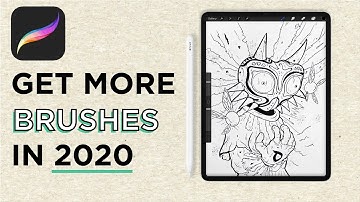 How to install PROCREATE BRUSHES on iPAD | 5X UPDATE