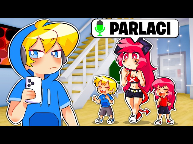 IGNORO la mia FAMIGLIA per 24 ORE su BROOKHAVEN...