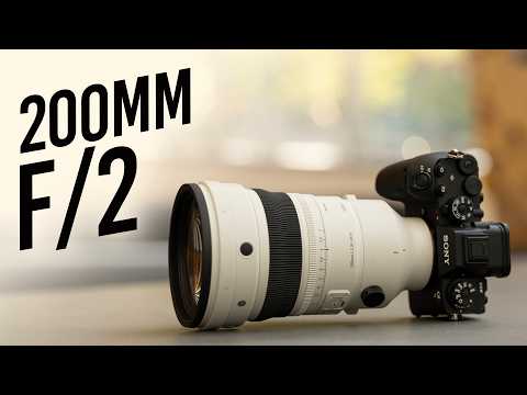 New Sigma 200mm f/2 DG OS Sports Lens: Smooth Bokeh & Fast Performance
