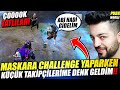 MASKARA CHALLENGE YAPARKEN KÜÇÜK TAKİPÇİLERİME DENK GELDİM - ONE MAN SQUAD PUBG Mobile