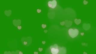 HEART SPARKLES Animation Green Screen(FREE TO USE)