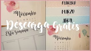 - planners 2017: calendario, organizador mensual y semanal - YouTube