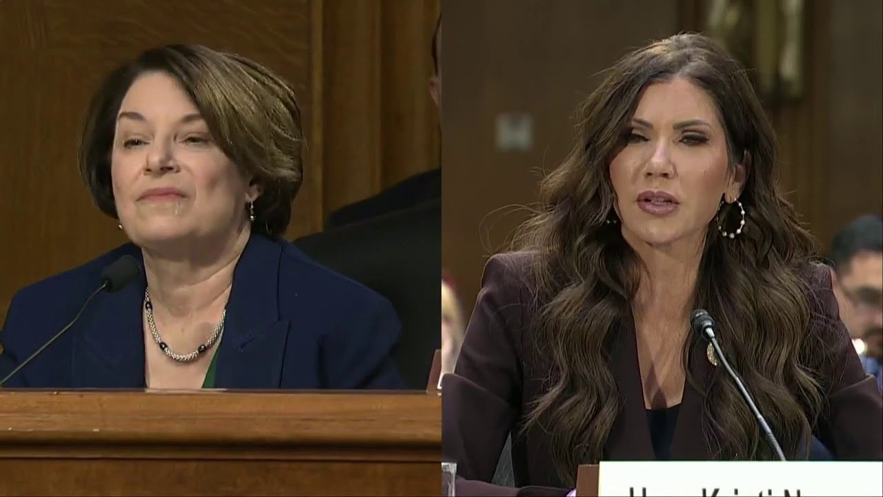 Minnesota senator questions Kristi Noem about ICE shootings