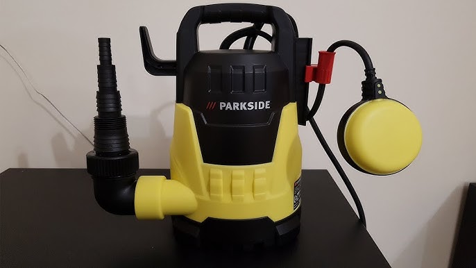 YouTube clean Review - PARKSIDE - A1 400 114 Lidl PTPK from submersible for pump water -