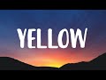 Coldplay - Yellow (Lyrics)