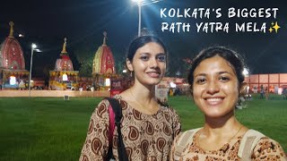 KOLKATA'S BIGGEST RATH MELA 2025✨ || ISKCON